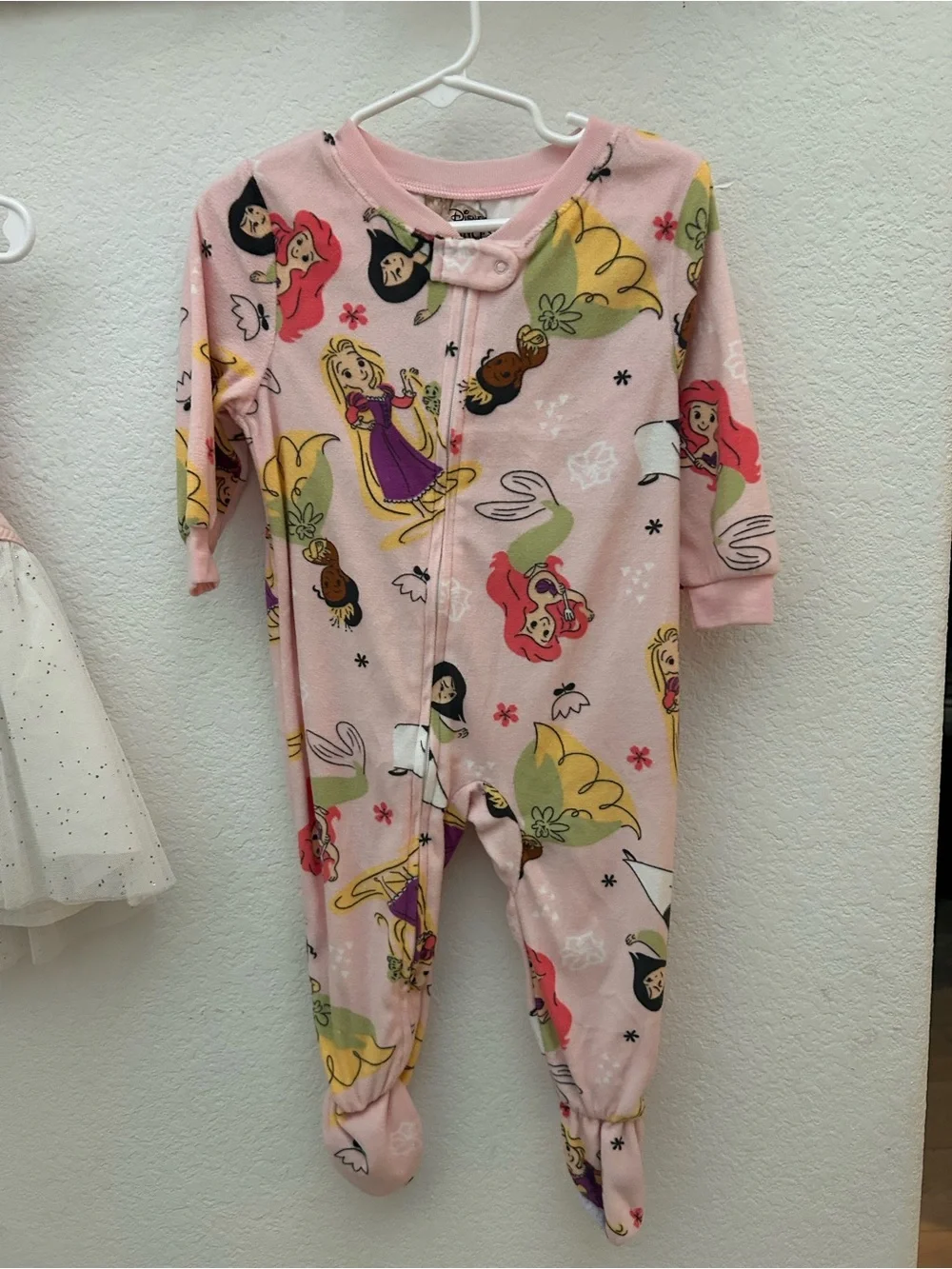 18m Disney princess pajamas